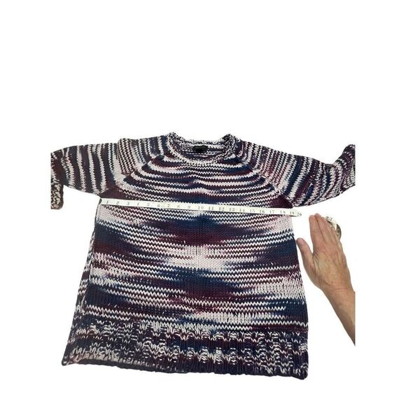 True Religion Chunky crocheted Cotton Sweater Sz XS - Picture 6 of 8